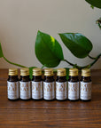 The Physic Garden - 7x Organic Essential Oils
