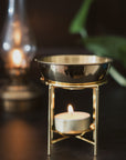 Essential Oil Burner - Golden